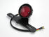 Stop calavera para motos circular con portaplaca trasera